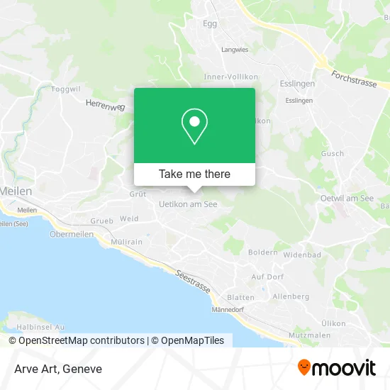Arve Art map