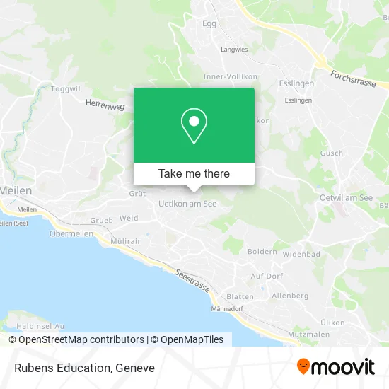 Rubens Education map