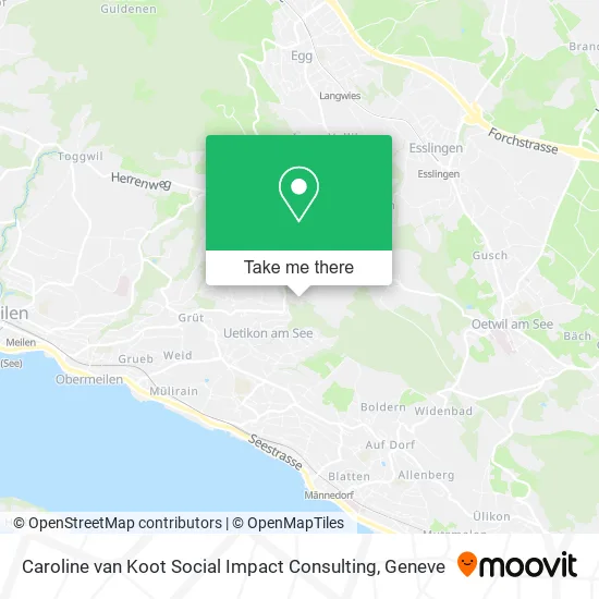 Caroline van Koot Social Impact Consulting map