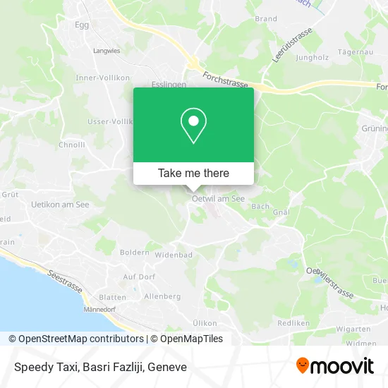 Speedy Taxi, Basri Fazliji map