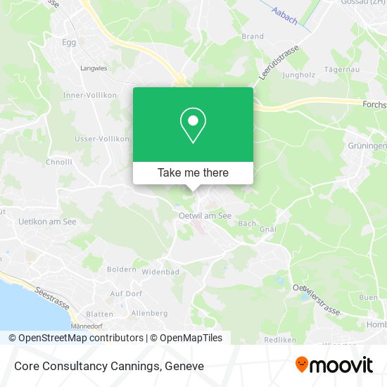 Core Consultancy Cannings map