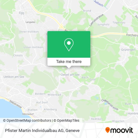 Pfister Martin Individualbau AG map