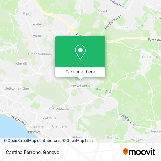Cantina Ferrone map