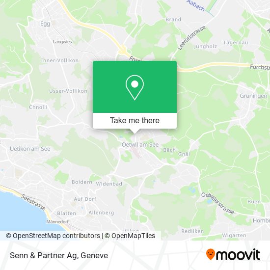 Senn & Partner Ag map