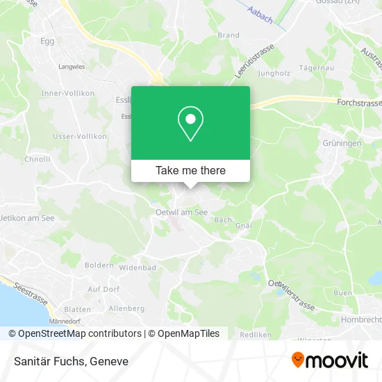 Sanitär Fuchs map