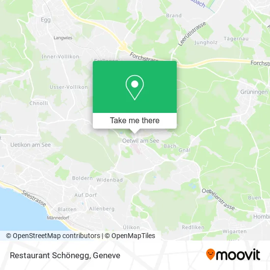 Restaurant Schönegg map