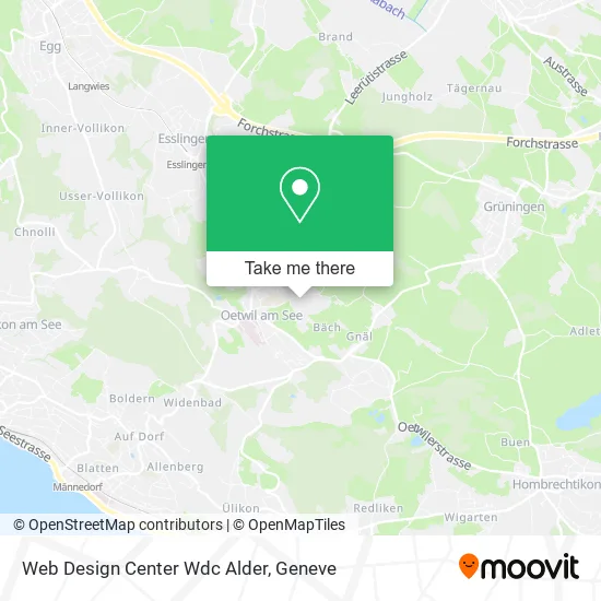 Web Design Center Wdc Alder map