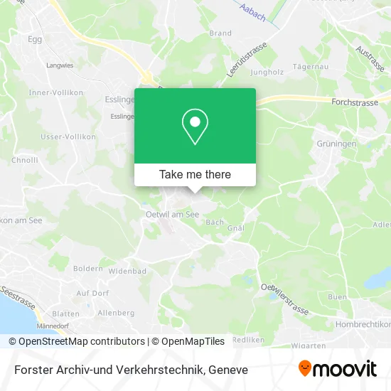 Forster Archiv-und Verkehrstechnik map