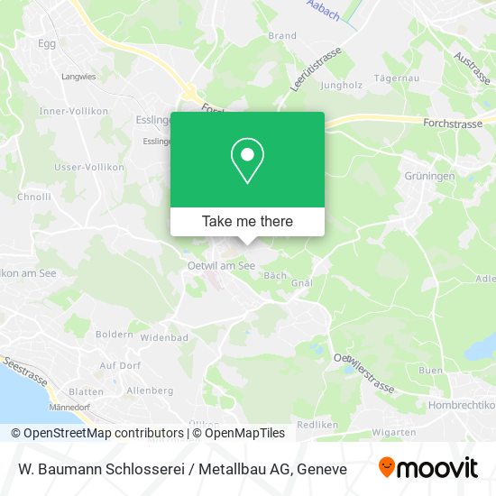 W. Baumann Schlosserei / Metallbau AG map