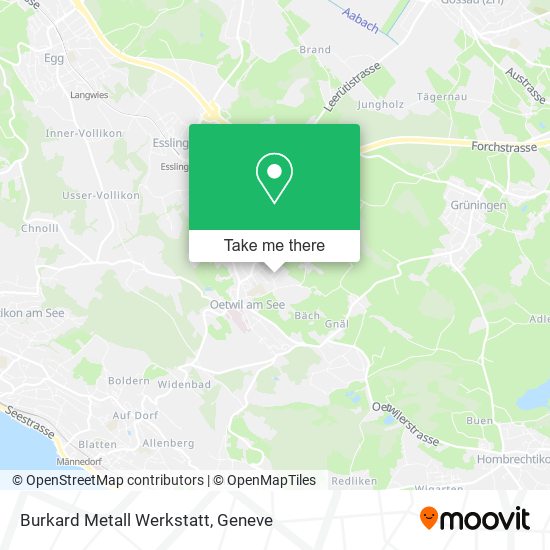 Burkard Metall Werkstatt map