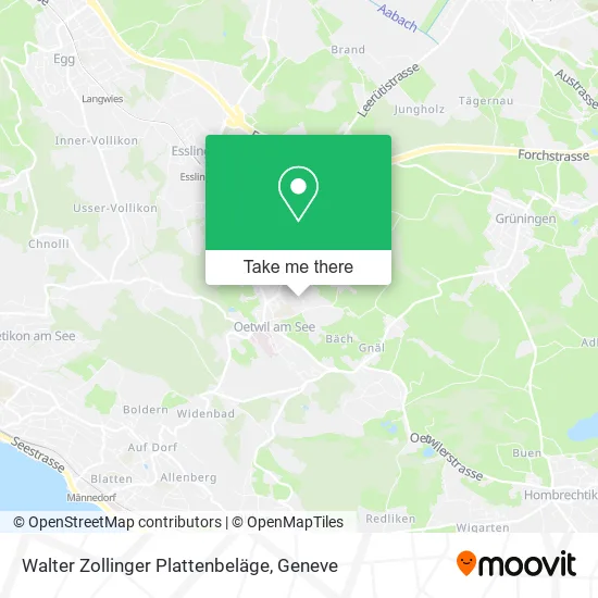 Walter Zollinger Plattenbeläge map