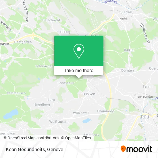 Kean Gesundheits map