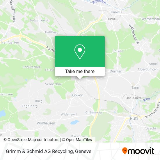 Grimm & Schmid AG Recycling map
