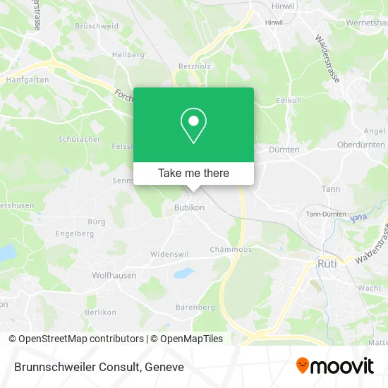 Brunnschweiler Consult map