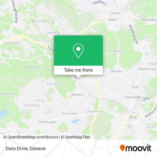 Data Drive map