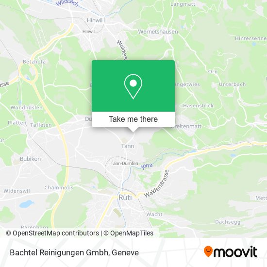 Bachtel Reinigungen Gmbh map