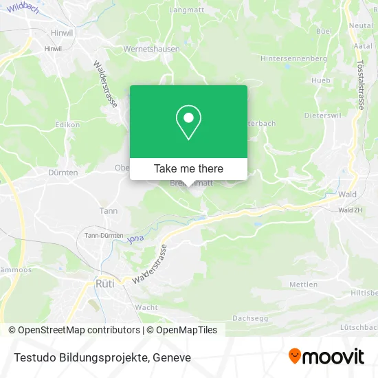 Testudo Bildungsprojekte map