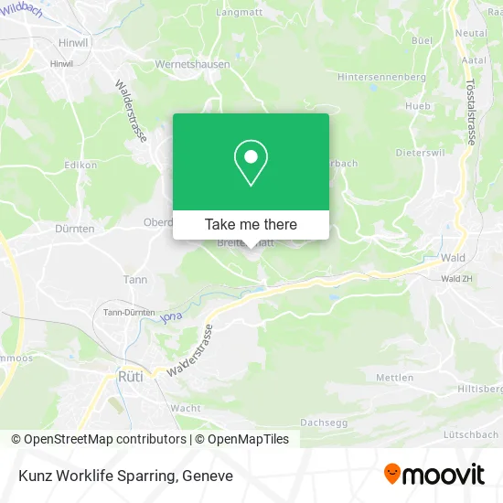 Kunz Worklife Sparring map