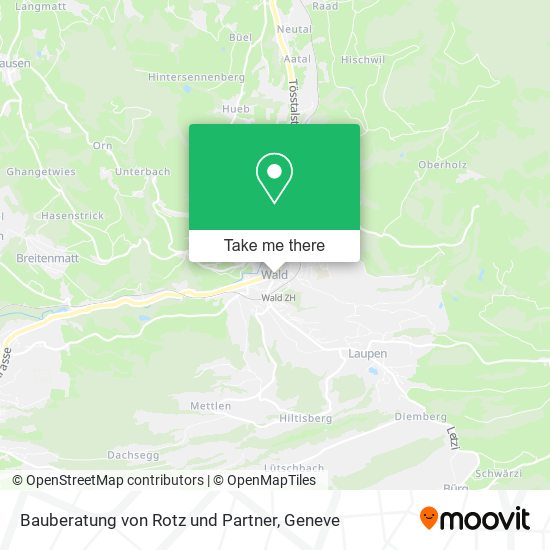 Bauberatung von Rotz und Partner map