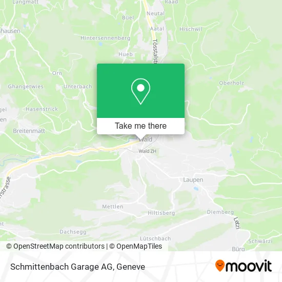 Schmittenbach Garage AG map