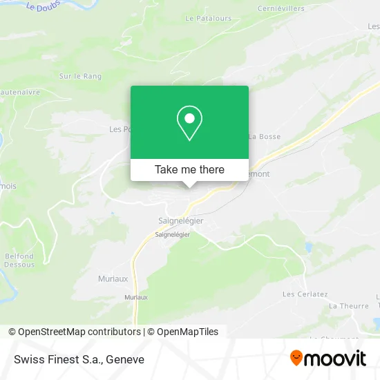 Swiss Finest S.a. map