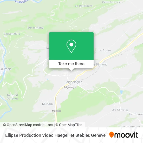 Ellipse Production Vidéo Haegeli et Stebler map