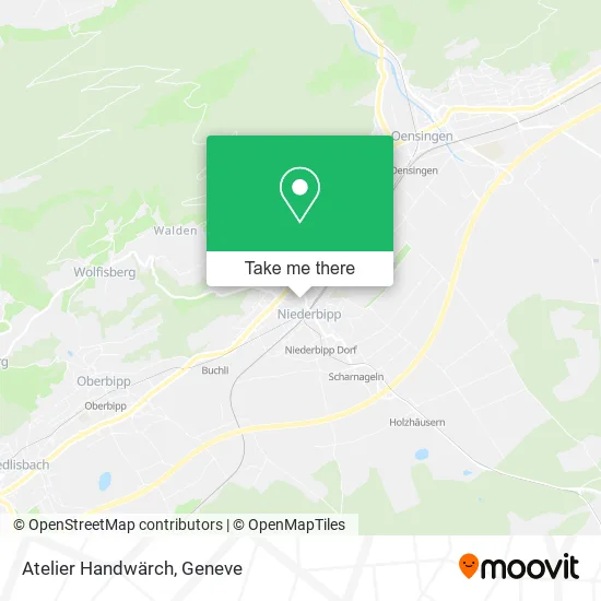 Atelier Handwärch map