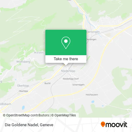 Die Goldene Nadel map