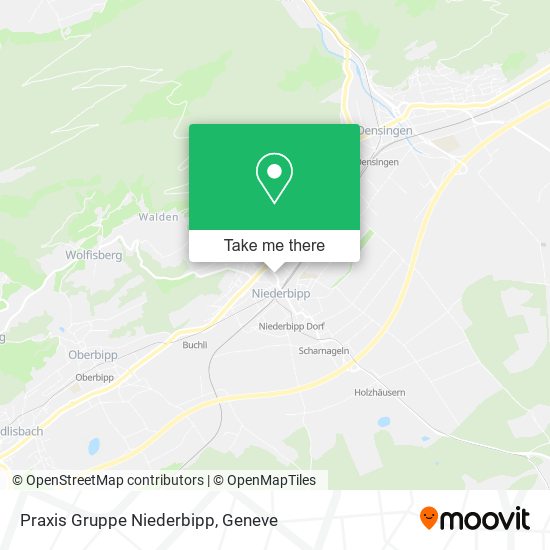 Praxis Gruppe Niederbipp map