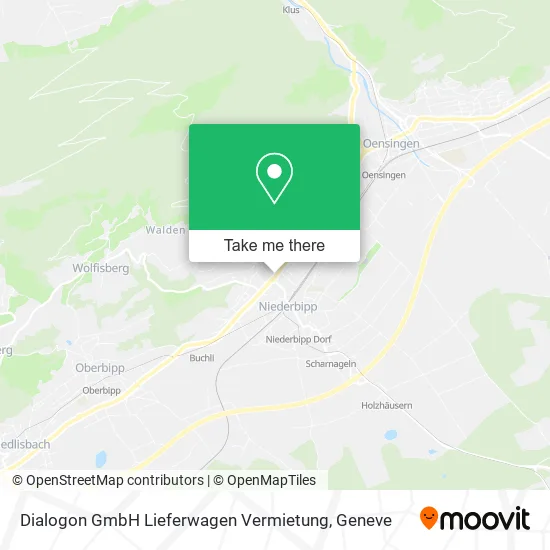 Dialogon GmbH Lieferwagen Vermietung map
