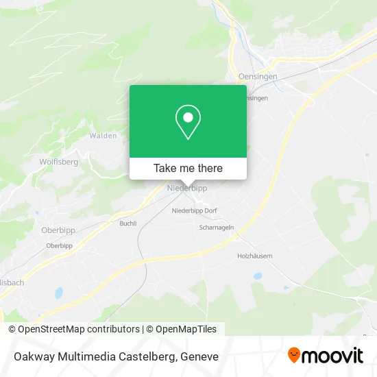 Oakway Multimedia Castelberg map