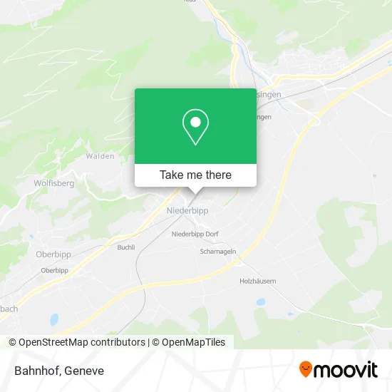 Bahnhof map