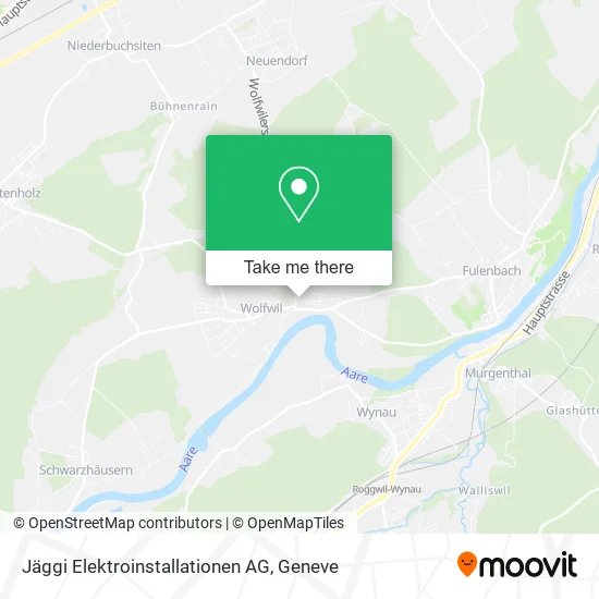 Jäggi Elektroinstallationen AG map