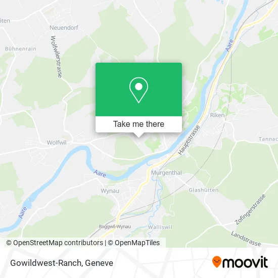 Gowildwest-Ranch map