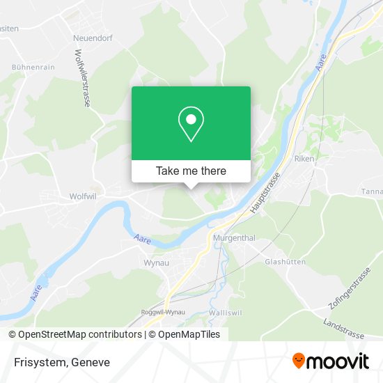 Frisystem map