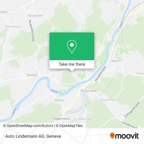 Auto Lindemann AG map