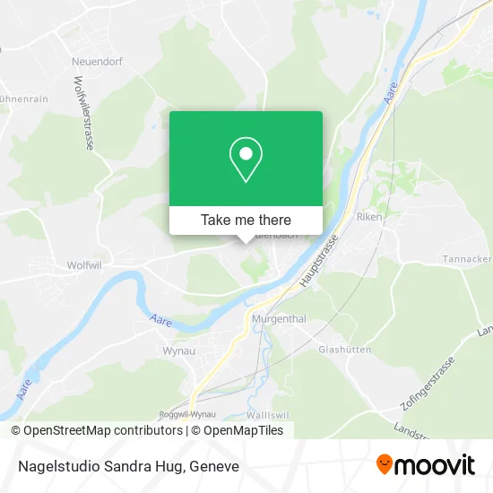 Nagelstudio Sandra Hug map