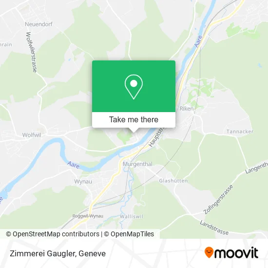 Zimmerei Gaugler map