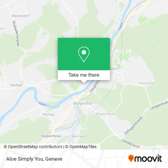 Aloe Simply You map
