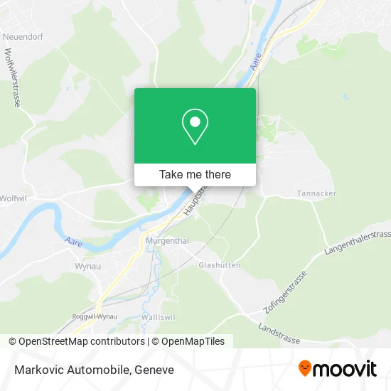 Markovic Automobile map