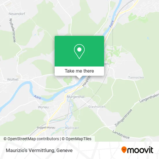 Maurizio's Vermittlung map