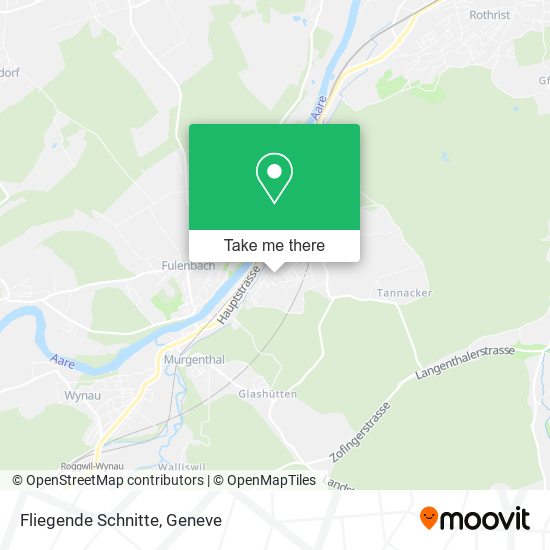 Fliegende Schnitte map