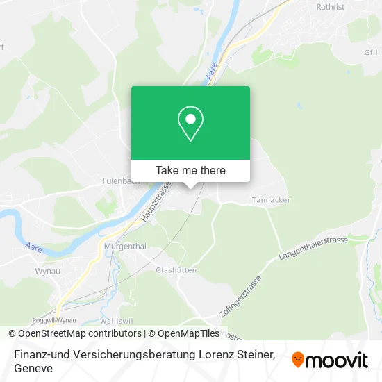 Finanz-und Versicherungsberatung Lorenz Steiner map