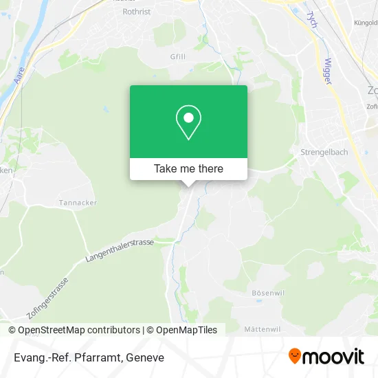 Evang.-Ref. Pfarramt map