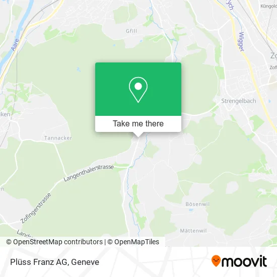 Plüss Franz AG map