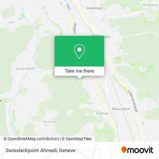 Swisslackpoint Ahmedi map