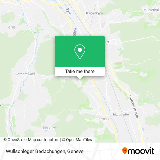 Wullschleger Bedachungen map