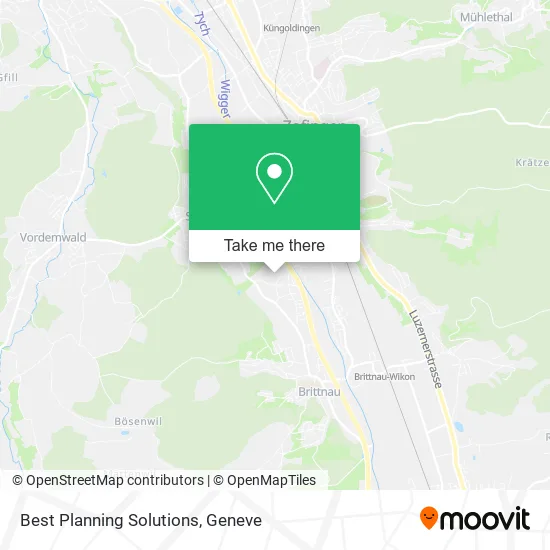 Best Planning Solutions map