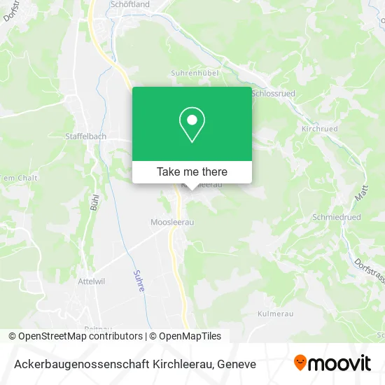 Ackerbaugenossenschaft Kirchleerau map