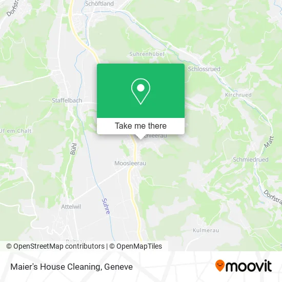 Maier's House Cleaning map